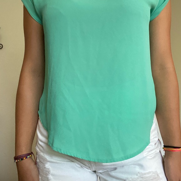 Mine , size S , teal colored short-sleeve - Picture 3 of 6